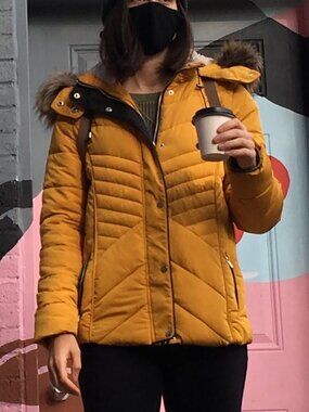 Yellow Winter Coat | New Look
